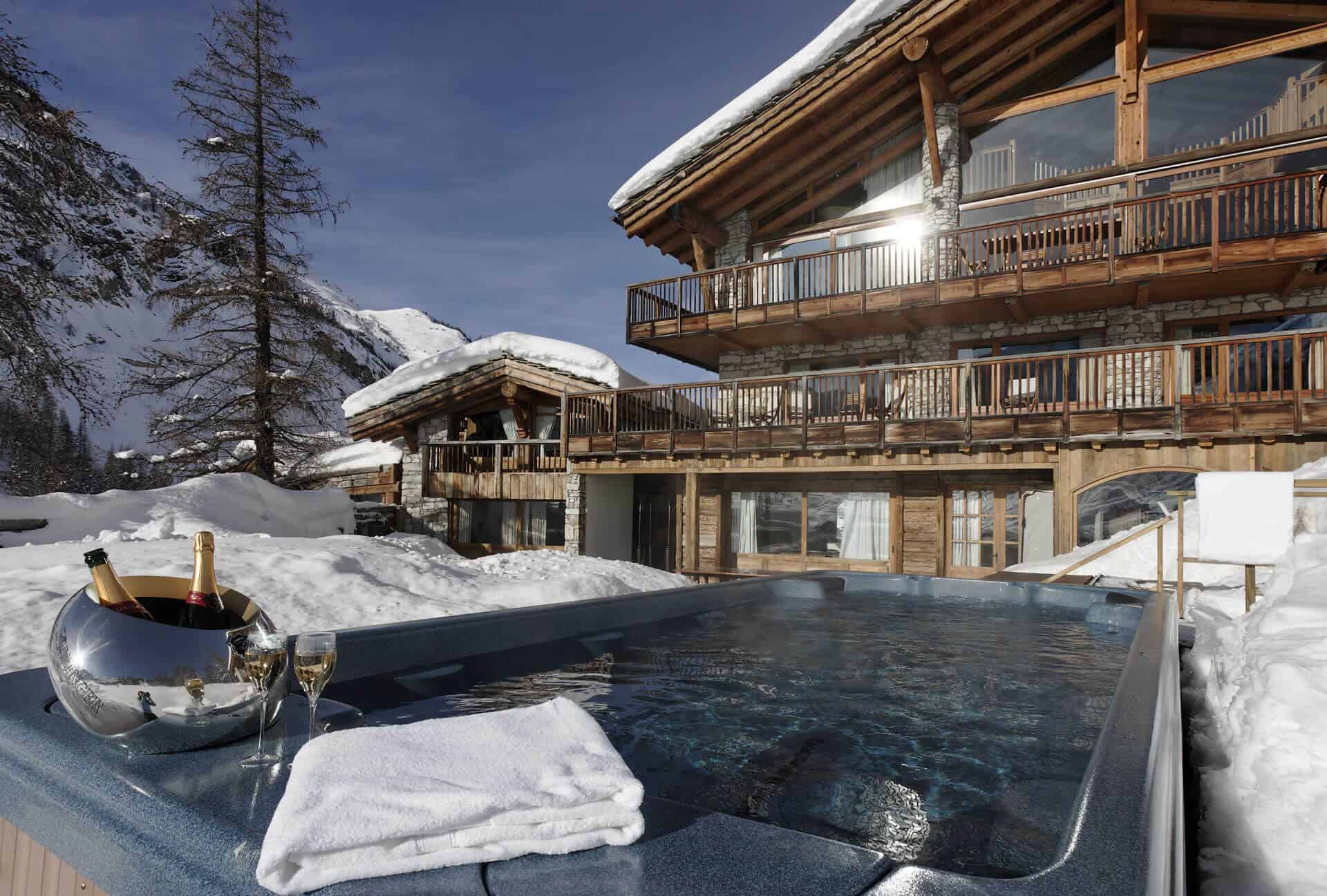 luxury ski