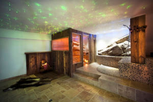 Chalet Le Chardon Spa Area