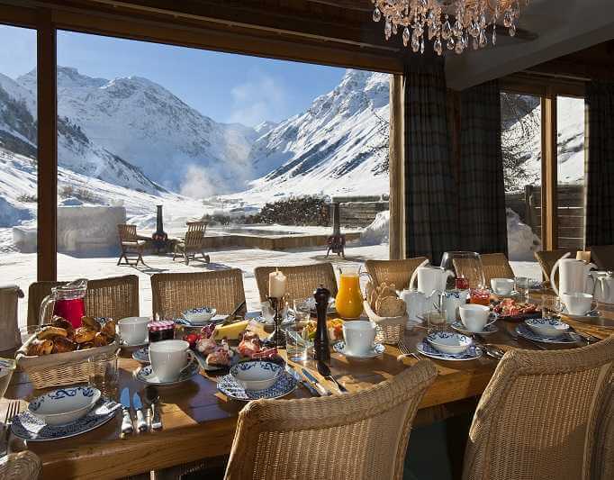 Val d'Isere mountain lodge service options